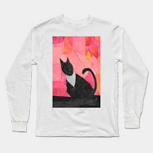 Tuxedo Cat Long Sleeve T-Shirt